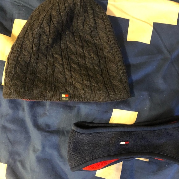 ❗️SOLD ❗️Hilfiger reversible duo toque and head - Picture 2 of 3